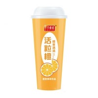 芊芊雅果活粒橙蜜橙果味飲品杯裝果汁