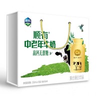 順有中老年牛奶高鈣無(wú)蔗糖