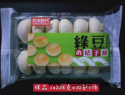 農(nóng)夫時(shí)代綠豆の橘子餅228g