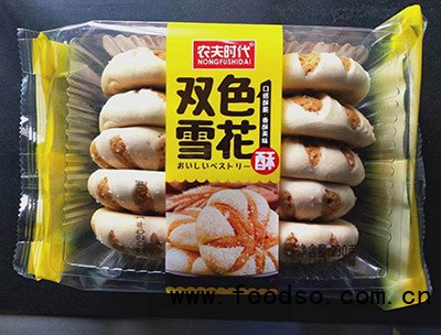 農(nóng)夫時(shí)代雙色雪花酥230g