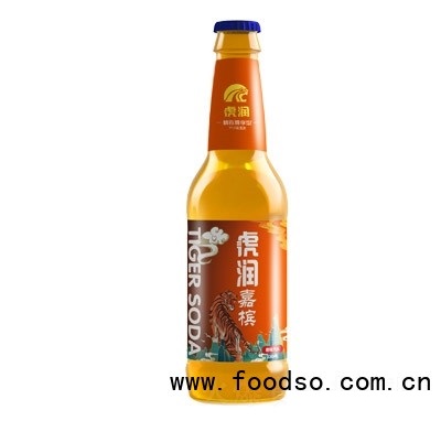 虎潤嘉檳橙味汽水330ml