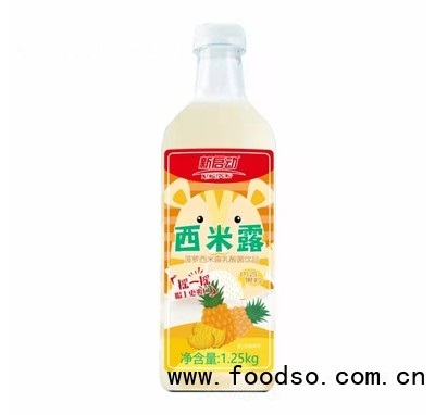 新啟動菠蘿西米露乳酸菌飲