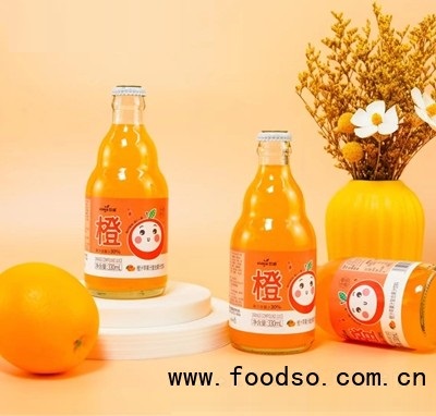 世峰橙汁蘋(píng)果復(fù)合果汁飲料330ml夏季飲品招商代理批發(fā)