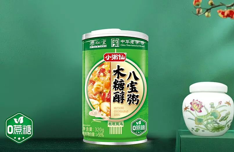 樂(lè)仁堂木糖醇八寶粥320g