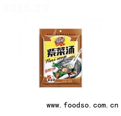 歡樂禧禧紫菜湯香菇味即沖
