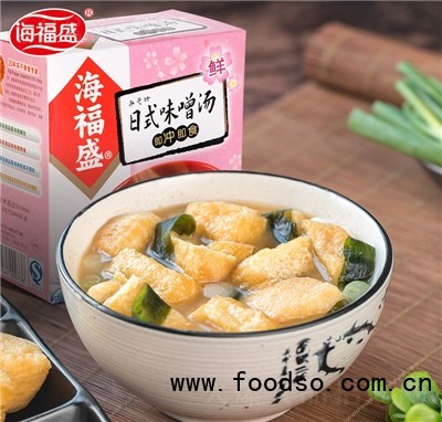 海福盛凍干免煮日式味噌湯