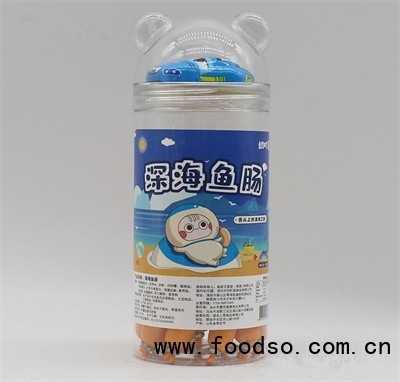 喜悅健康兒童深海鱈魚(yú)腸即食魚(yú)干蝦腸水產(chǎn)類(lèi)休閑零食招商