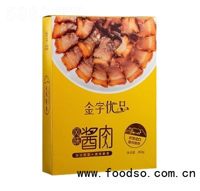 金字火腿優(yōu)品風味醬肉260g