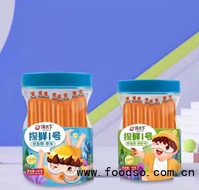 饞天下探鮮一號鱈魚腸休閑