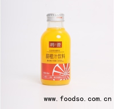 玥澄甜橙汁飲料復合果汁飲