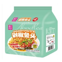 嘉樂同學(xué)剁椒魚頭拌面方便