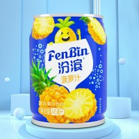 汾濱菠蘿汁易拉罐裝復合果汁飲料招商245ml