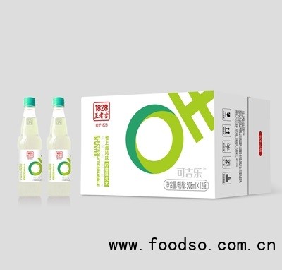1828王老吉老上海風味檸檬味汽水508mlX12瓶
