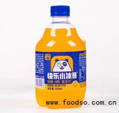 快樂(lè)小冰熊甜橙味維C果汁