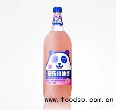 快樂(lè)小冰熊白桃味膳食纖維