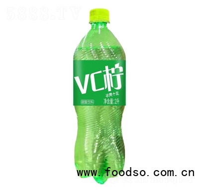 金貝聰VC檸味汽水2升碳酸飲料